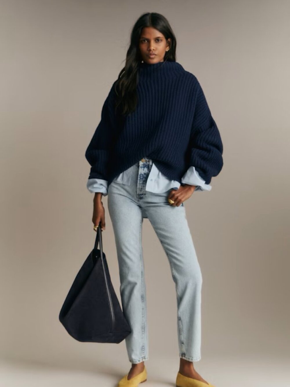 Sezane Brut Sexy Jeans in Washed